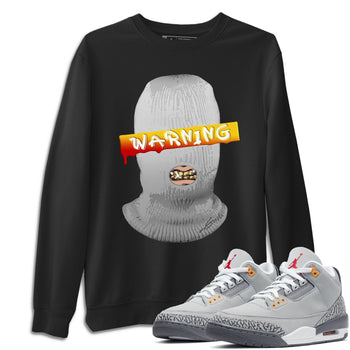 Jordan 3 Cool Grey Sneaker Match Tees Warning Sneaker Tees Jordan 3 Cool Grey Sneaker Release Tees Unisex Shirts