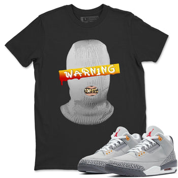 Jordan 3 Cool Grey Sneaker Match Tees Warning Sneaker Tees Jordan 3 Cool Grey Sneaker Release Tees Unisex Shirts