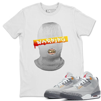 Jordan 3 Cool Grey Sneaker Match Tees Warning Sneaker Tees Jordan 3 Cool Grey Sneaker Release Tees Unisex Shirts