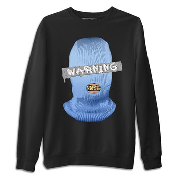 Jordan 4 University Blue Sneaker Match Tees Warning Sneaker Tees Jordan 4 University Blue Sneaker Release Tees Unisex Shirts