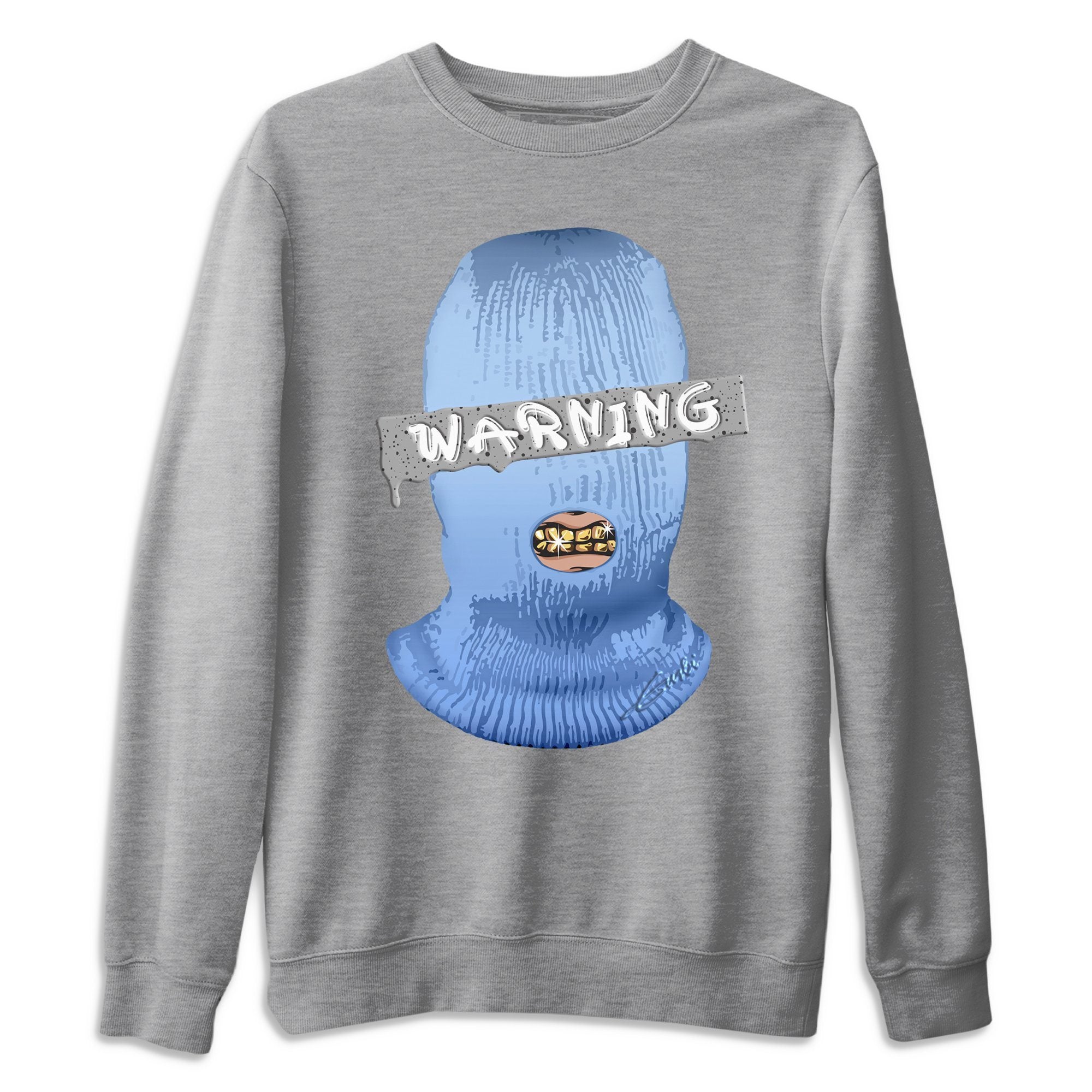 Jordan 4 University Blue Sneaker Match Tees Warning Sneaker Tees Jordan 4 University Blue Sneaker Release Tees Unisex Shirts