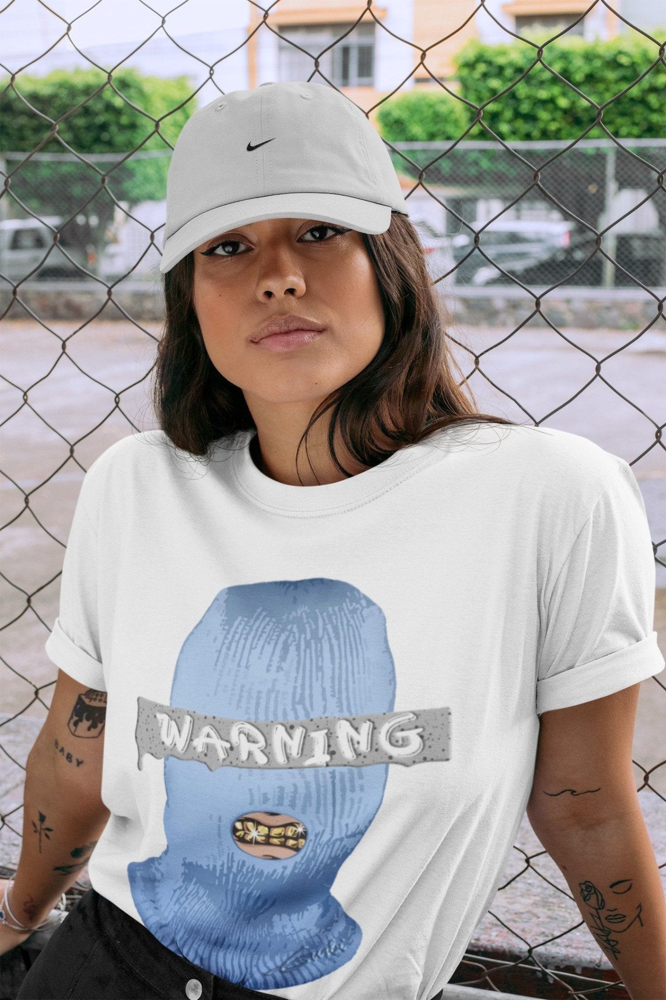 Jordan 4 University Blue Sneaker Match Tees Warning Sneaker Tees Jordan 4 University Blue Sneaker Release Tees Unisex Shirts