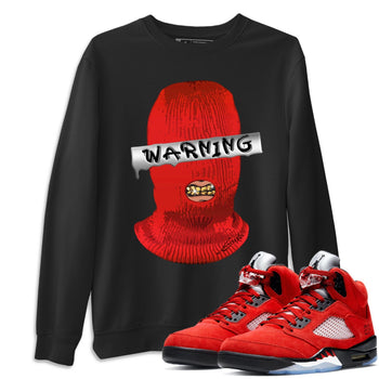 Jordan 5 Raging Bull Sneaker Match Tees Warning Sneaker Tees Jordan 5 Raging Bull Sneaker Release Tees Unisex Shirts