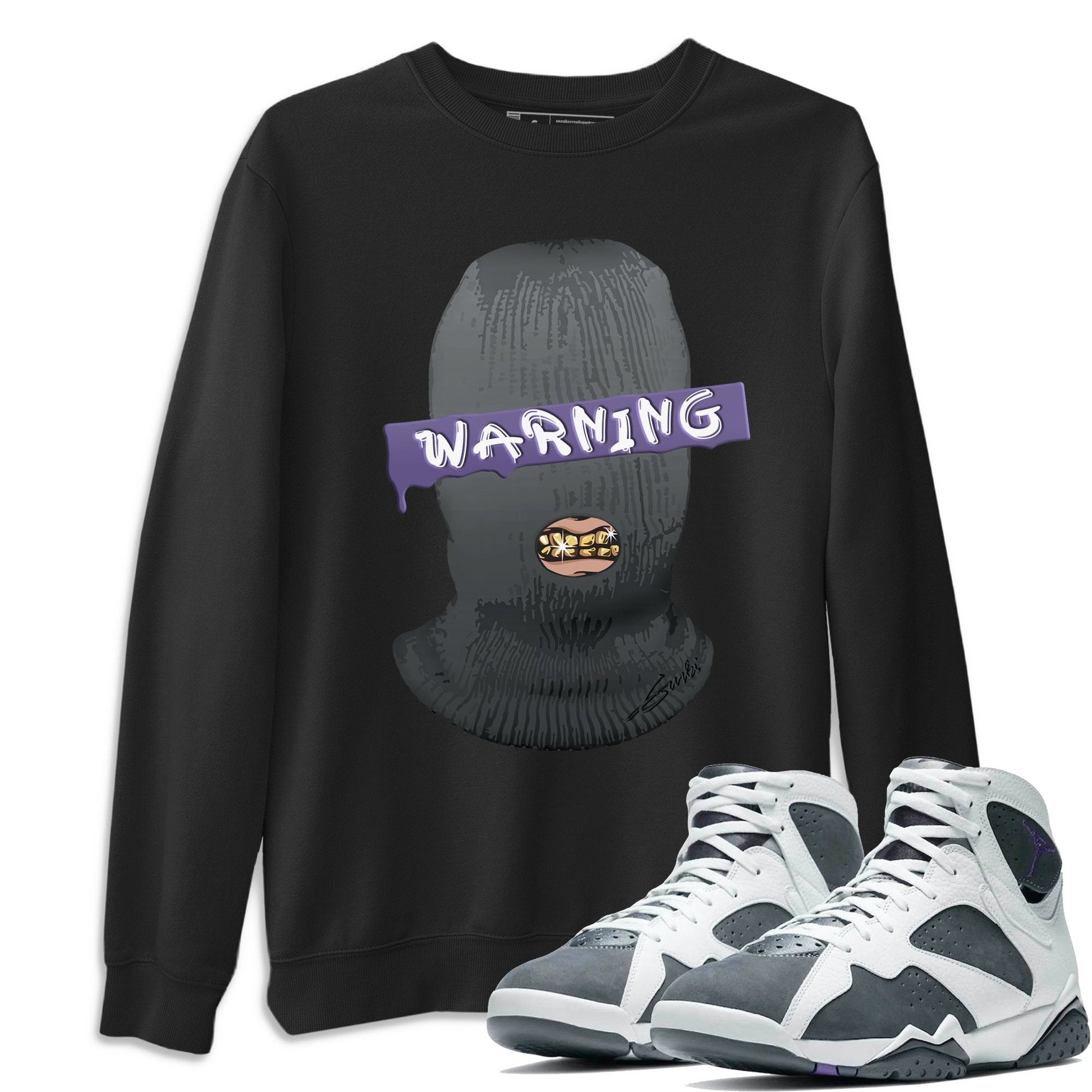 Jordan 7 Flint Sneaker Match Tees Warning Sneaker Tees Jordan 7 Flint Sneaker Release Tees Unisex Shirts