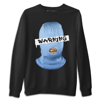 Jordan 1 University Blue Sneaker Match Tees Warning Sneaker Tees Jordan 1 University Blue Sneaker Release Tees Unisex Shirts