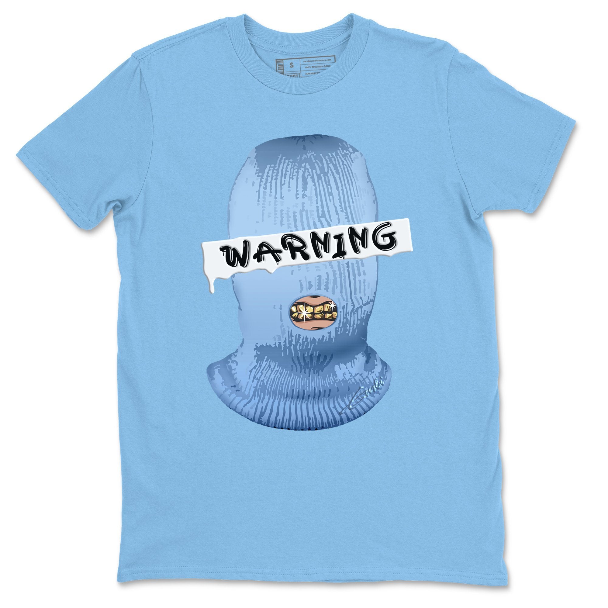 Jordan 1 University Blue Sneaker Match Tees Warning Sneaker Tees Jordan 1 University Blue Sneaker Release Tees Unisex Shirts