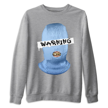 Jordan 1 University Blue Sneaker Match Tees Warning Sneaker Tees Jordan 1 University Blue Sneaker Release Tees Unisex Shirts
