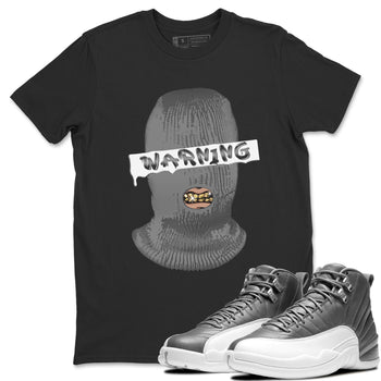 Jordan 12 Stealth Sneaker Match Tees Warning Sneaker Tees Jordan 12 Stealth Sneaker Release Tees Unisex Shirts