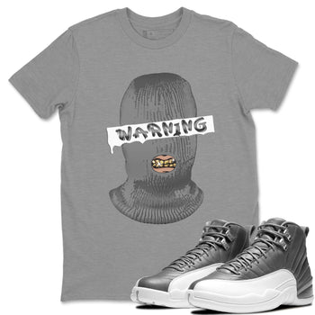 Jordan 12 Stealth Sneaker Match Tees Warning Sneaker Tees Jordan 12 Stealth Sneaker Release Tees Unisex Shirts