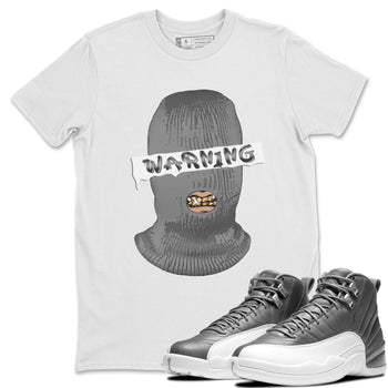 Jordan 12 Stealth Sneaker Match Tees Warning Sneaker Tees Jordan 12 Stealth Sneaker Release Tees Unisex Shirts