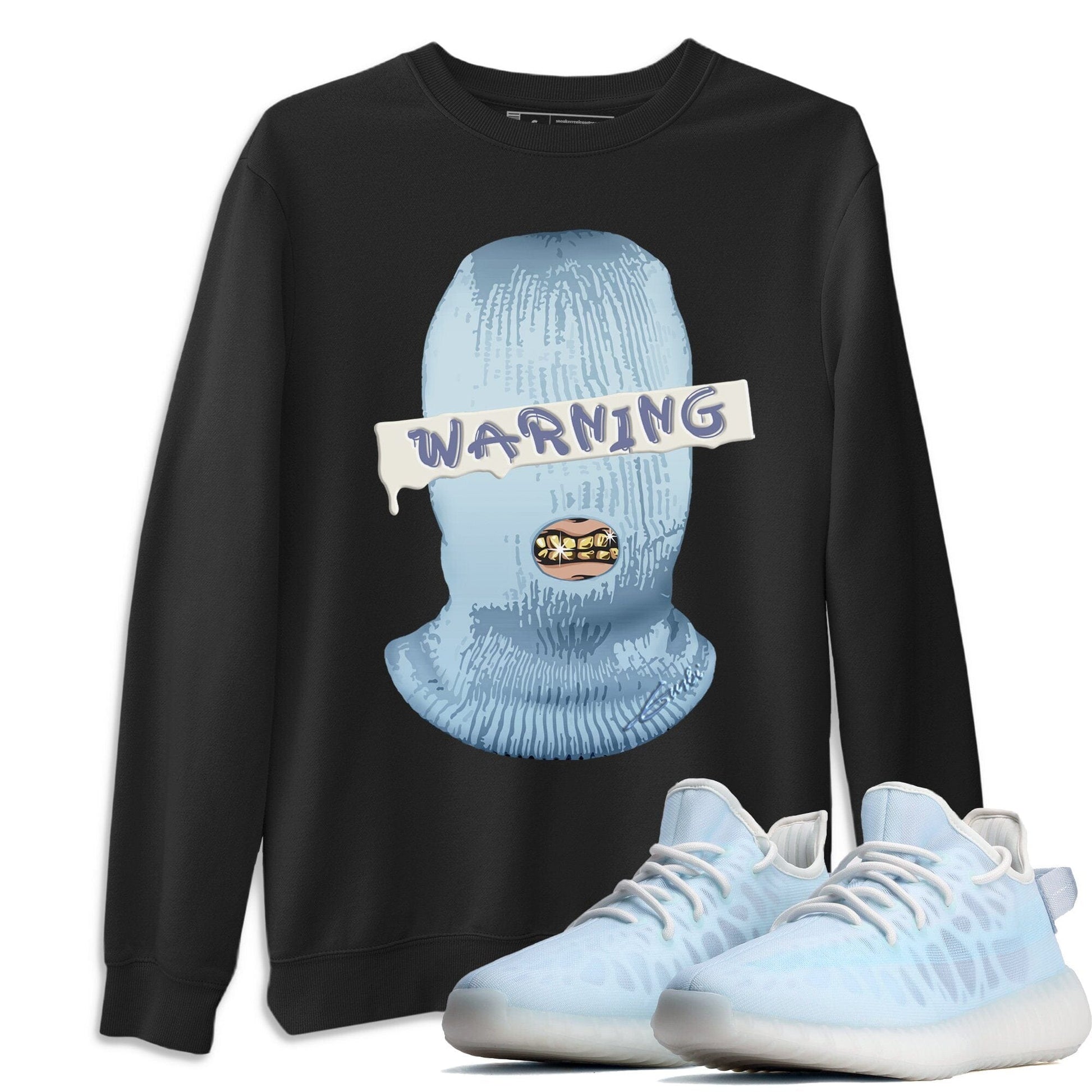Yeezy 350 Mono Ice Sneaker Match Tees Warning Sneaker Tees Yeezy 350 Mono Ice Sneaker Release Tees Unisex Shirts