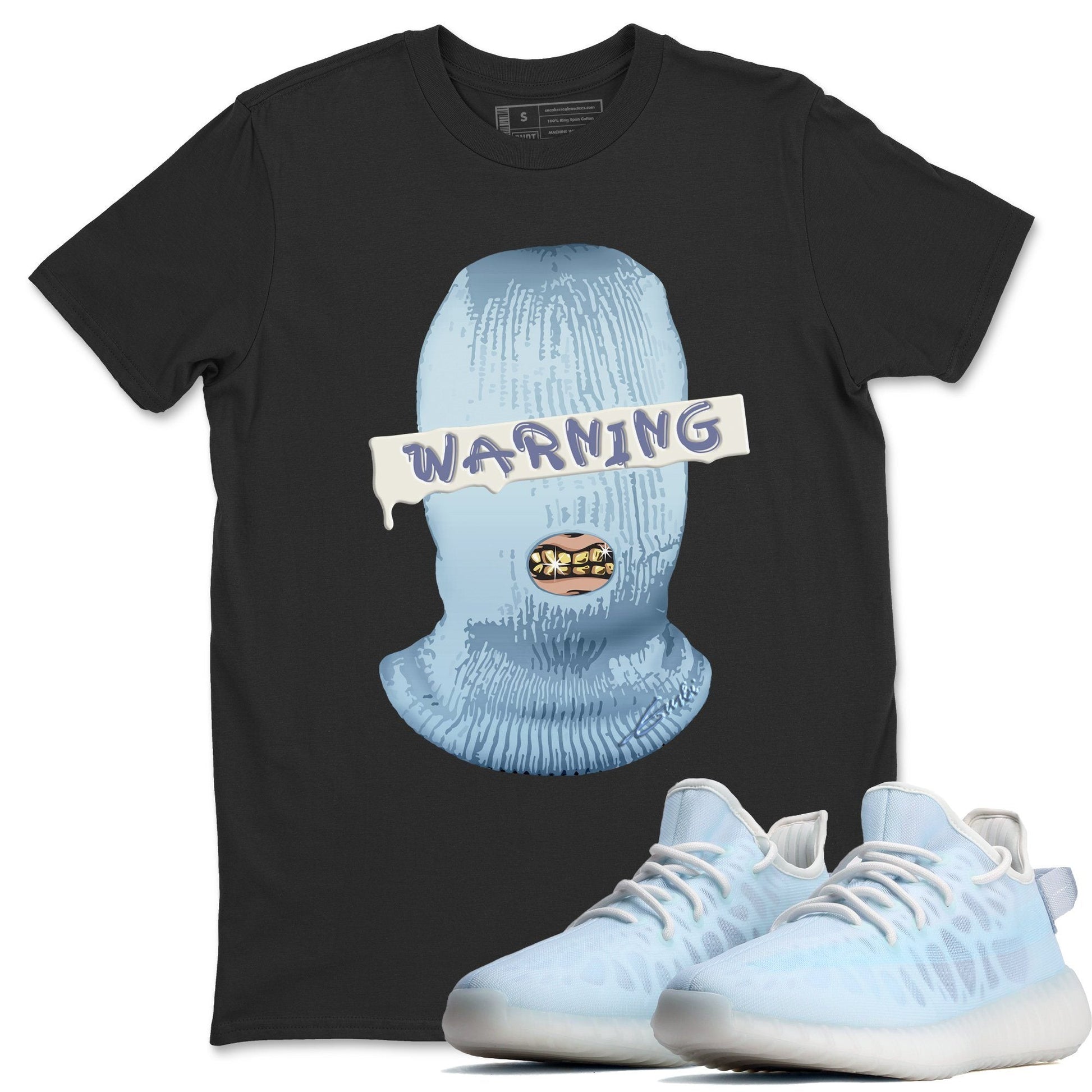 Yeezy 350 Mono Ice Sneaker Match Tees Warning Sneaker Tees Yeezy 350 Mono Ice Sneaker Release Tees Unisex Shirts