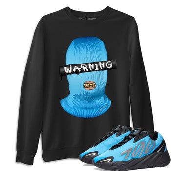 Yeezy 700 Bright Cyan Sneaker Match Tees Warning Sneaker Tees Yeezy 700 Bright Cyan Sneaker Release Tees Unisex Shirts
