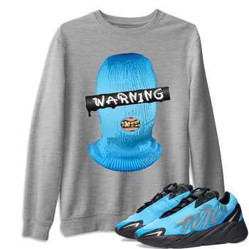 Yeezy 700 Bright Cyan Sneaker Match Tees Warning Sneaker Tees Yeezy 700 Bright Cyan Sneaker Release Tees Unisex Shirts