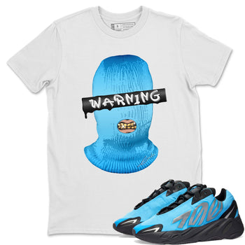 Yeezy 700 Bright Cyan Sneaker Match Tees Warning Sneaker Tees Yeezy 700 Bright Cyan Sneaker Release Tees Unisex Shirts