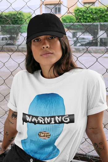 Yeezy 700 Bright Cyan Sneaker Match Tees Warning Sneaker Tees Yeezy 700 Bright Cyan Sneaker Release Tees Unisex Shirts