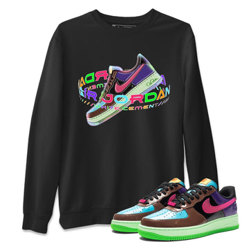 Air Force 1 Undefeated Fauna Brown Sneaker Match Tees Warping Space Sneaker Tees Air Force 1 Undefeated Fauna Brown Sneaker Release Tees Unisex Shirts