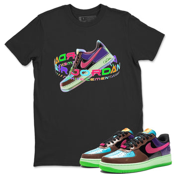 Air Force 1 Undefeated Fauna Brown Sneaker Match Tees Warping Space Sneaker Tees Air Force 1 Undefeated Fauna Brown Sneaker Release Tees Unisex Shirts