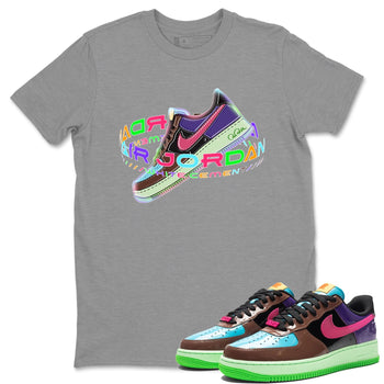 Air Force 1 Undefeated Fauna Brown Sneaker Match Tees Warping Space Sneaker Tees Air Force 1 Undefeated Fauna Brown Sneaker Release Tees Unisex Shirts