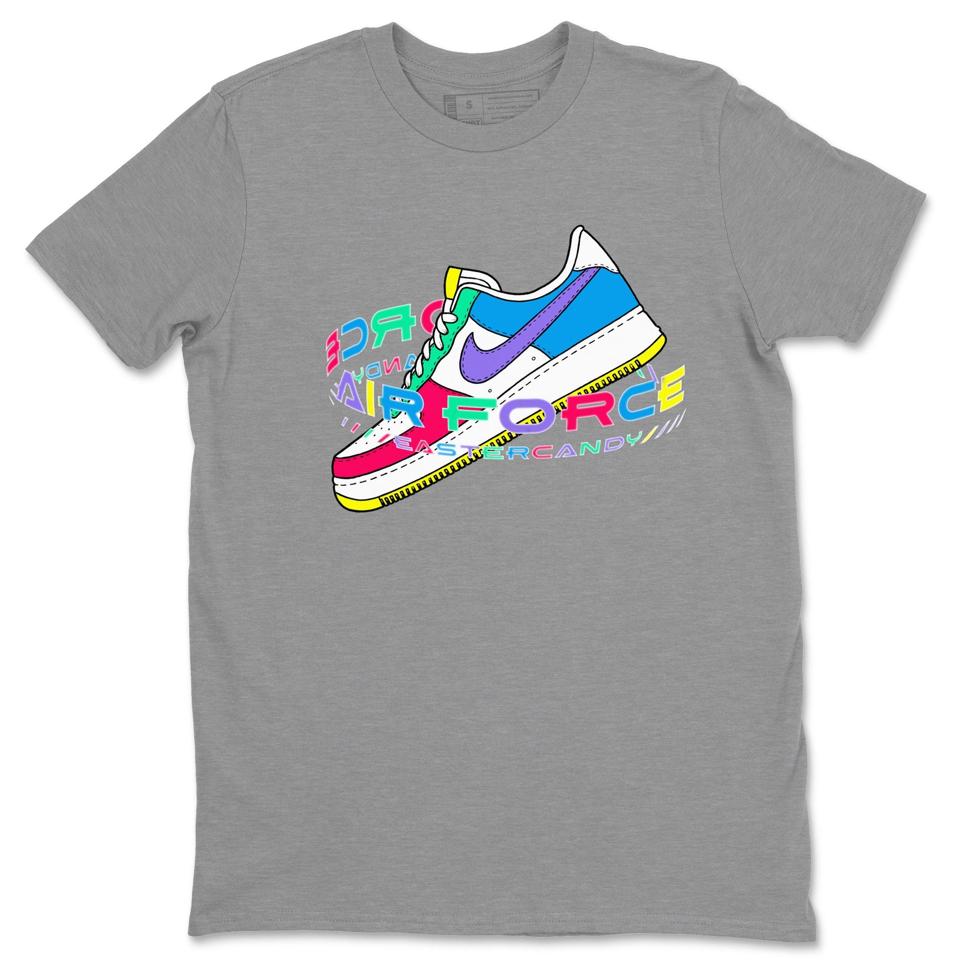 Dunk Easter Candy Sneaker Match Tees Warping Space Sneaker Tees Nike Easter Sneaker Release Tees Unisex Shirts Heather Grey 2