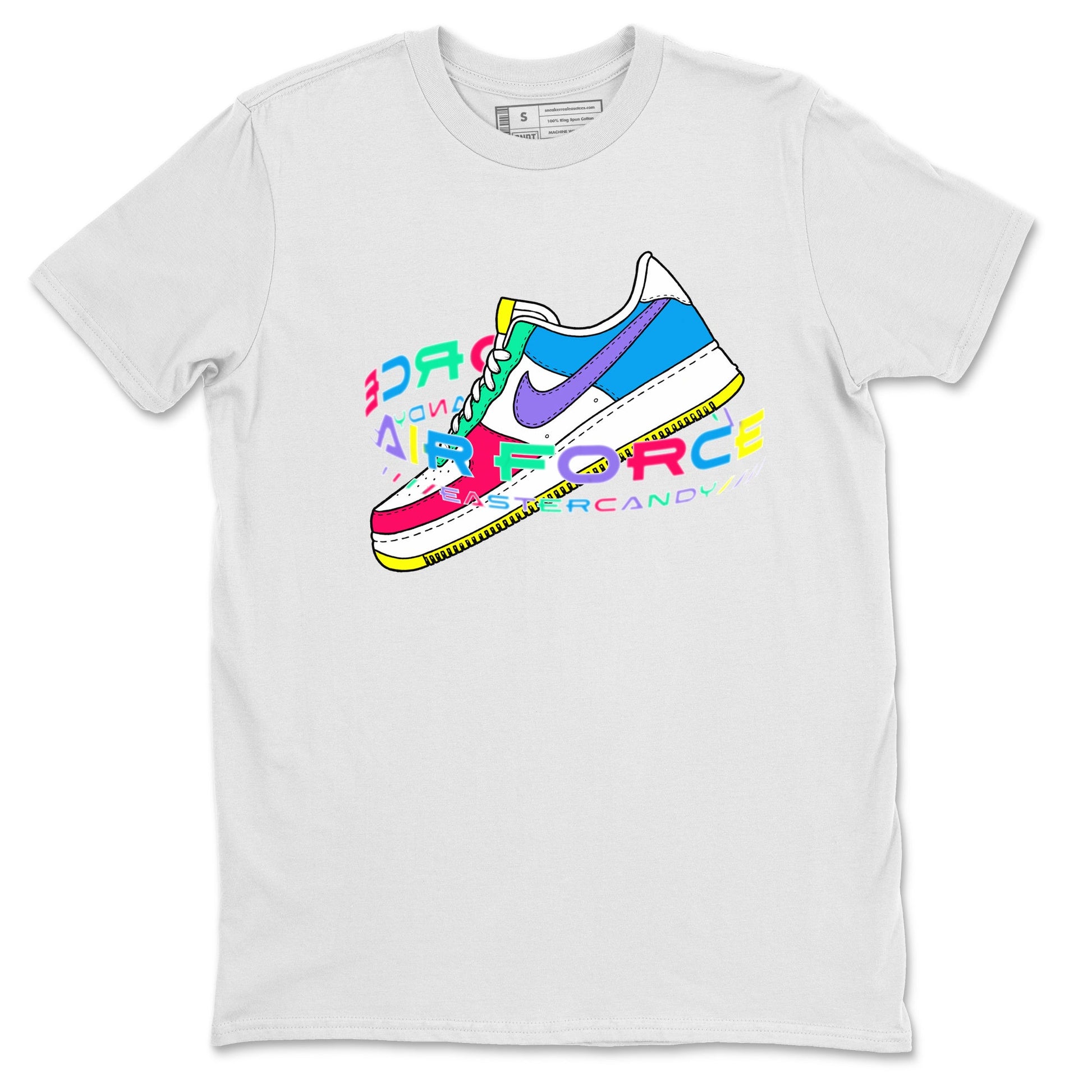 Dunk Easter Candy Sneaker Match Tees Warping Space Sneaker Tees Nike Easter Sneaker Release Tees Unisex Shirts White 2