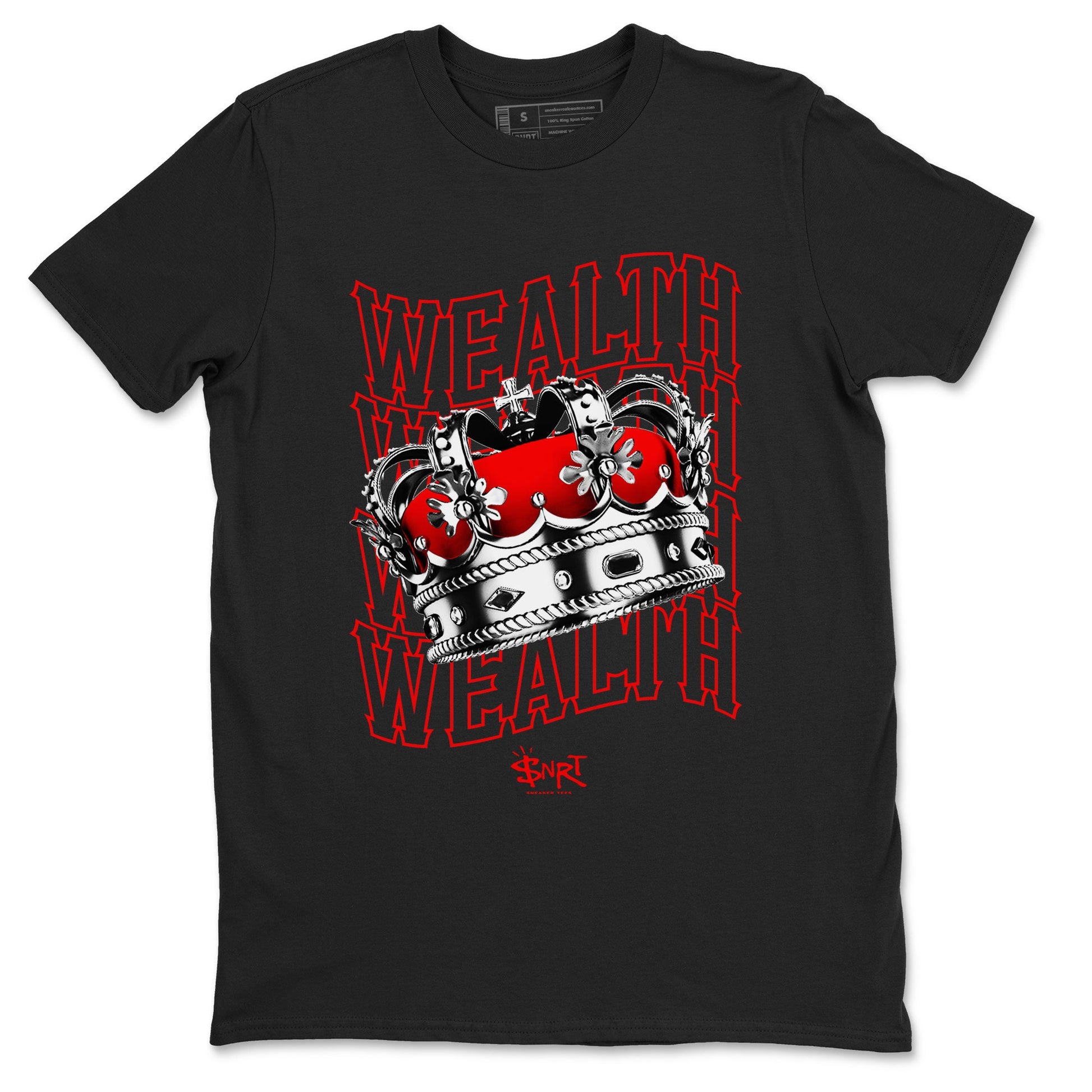 Air Jordan 1 Retro High OG Satin Bred shirt to match jordans Wealth sneaker release tees Air Jordan 1 Satin Bred SNRT Sneaker Tees Unisex Streetwear Clothing Black 2 T-Shirt