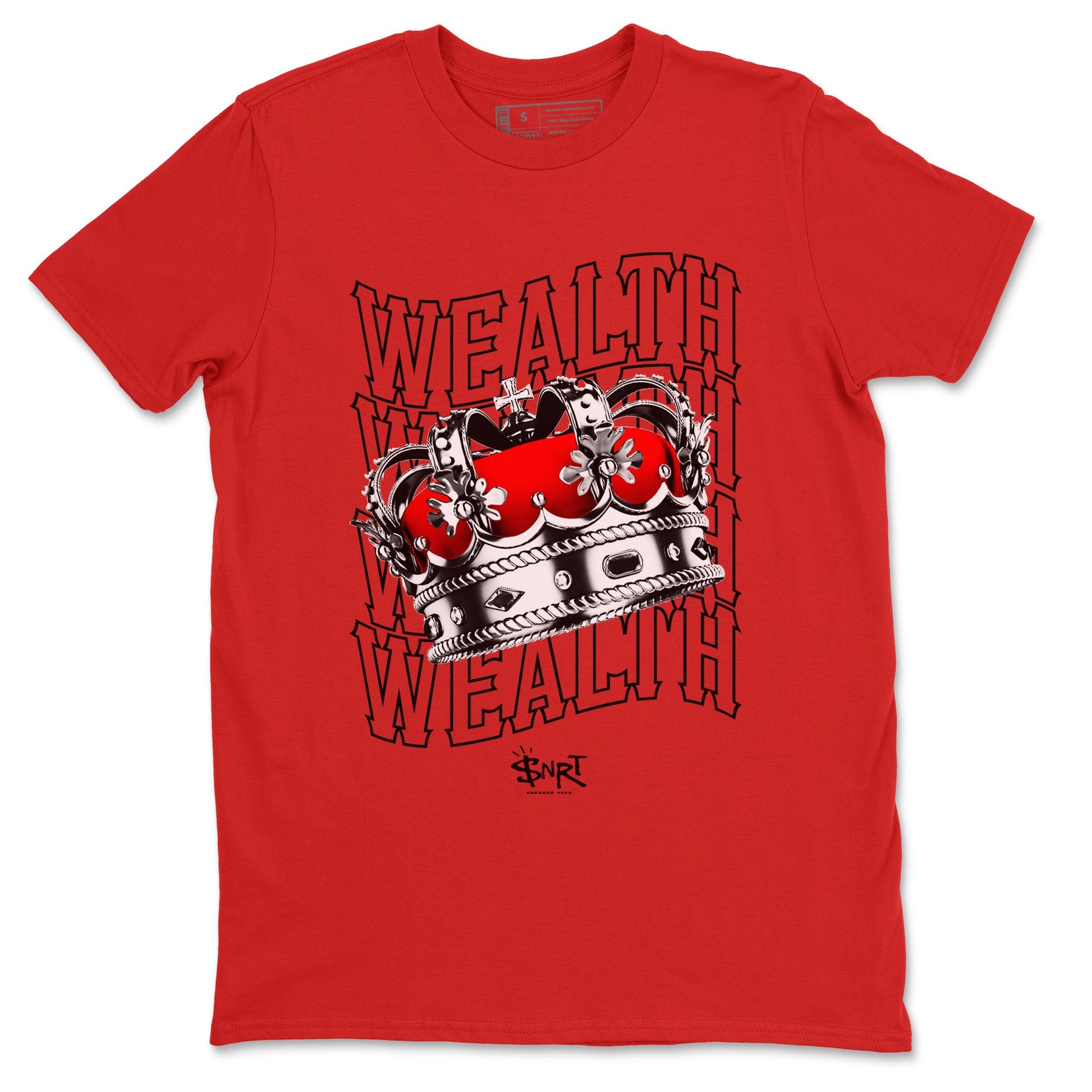 Air Jordan 1 Retro High OG Satin Bred shirt to match jordans Wealth sneaker release tees Air Jordan 1 Satin Bred SNRT Sneaker Tees Unisex Streetwear Clothing Red 2 T-Shirt