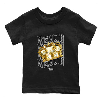 Air Jordan 11 Gratitude shirt to match jordans Wealth sneaker tees Jordan 11 Retro Gratitude SNRT Sneaker Tees Baby Toddler Black 2 T-Shirt