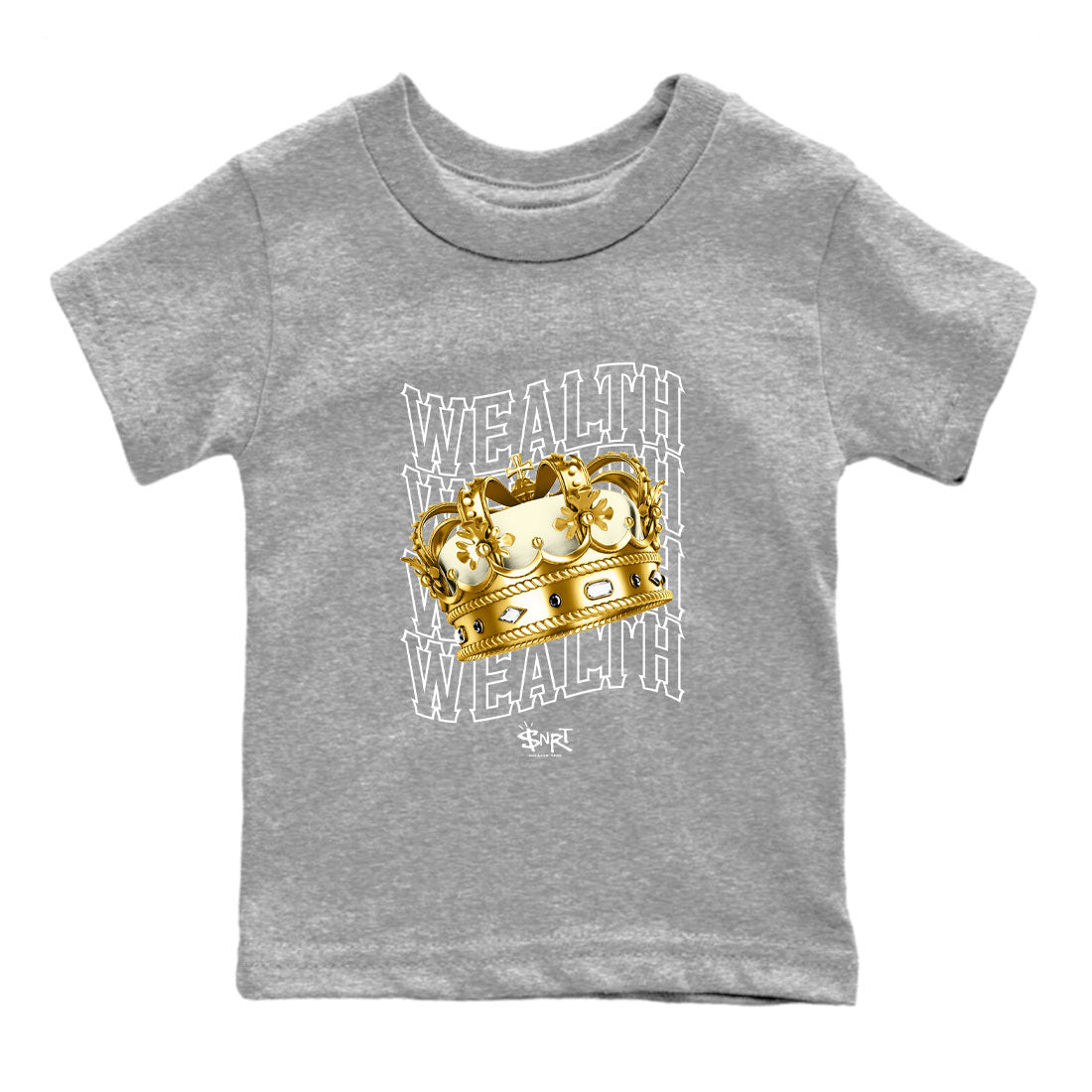 Air Jordan 11 Gratitude shirt to match jordans Wealth sneaker tees Jordan 11 Retro Gratitude SNRT Sneaker Tees Baby Toddler Heather Grey 2 T-Shirt
