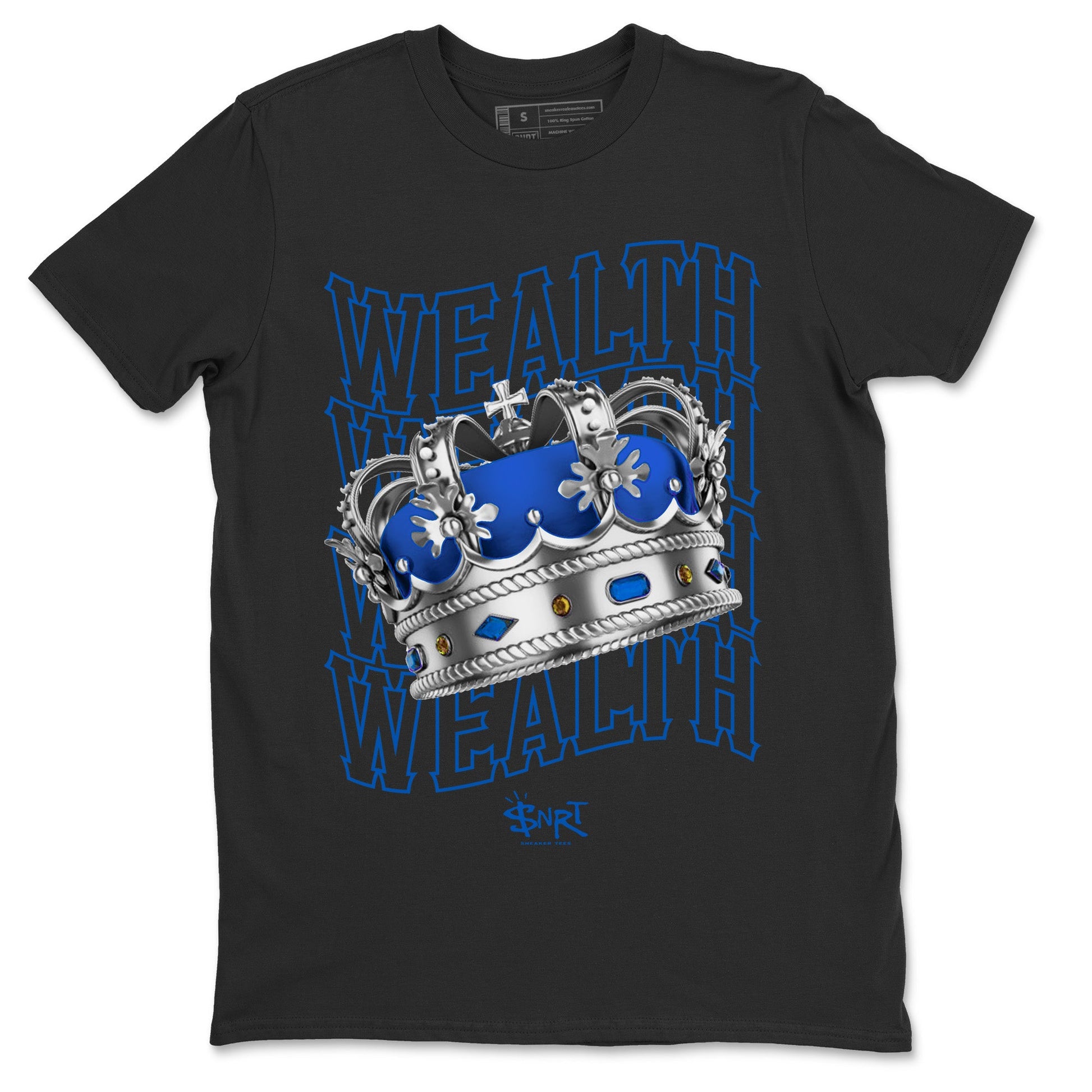 Air Jordan 3 Wizards Sneaker Match Tees Wealth Sneaker Tees Air Jordan 3 True Blue Sneaker Release Tees Unisex Shirts Black 2