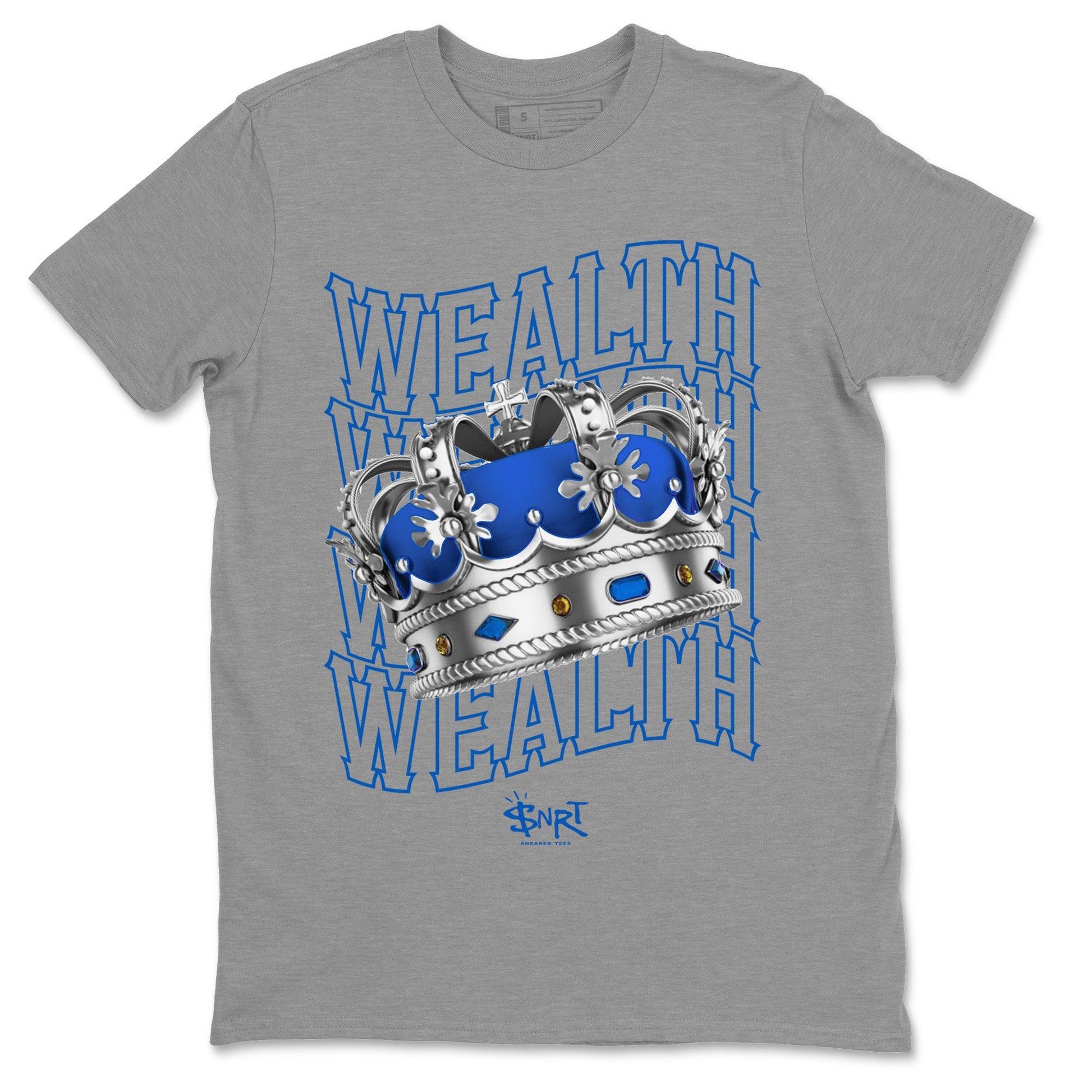 Air Jordan 3 Wizards Sneaker Match Tees Wealth Sneaker Tees Air Jordan 3 True Blue Sneaker Release Tees Unisex Shirts Heather Grey 2