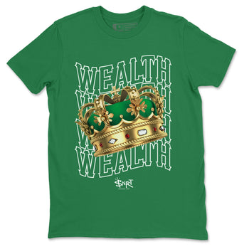 Jordan 4 Pine Green SB Sneaker Match Tees Wealth Sneaker Tees Jordan Retro 4 Pine Green Sneaker Tees Sneaker Release Shirts Unisex Shirts Kelly Green 2