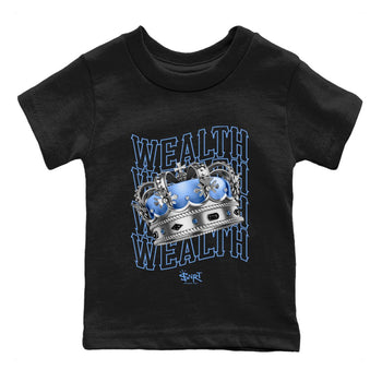 Air Jordan 5 UNC Wealth Baby and Kids Sneaker Tees Air Jordan 5 Retro UNC Kids Sneaker Tees Washing and Care Tip