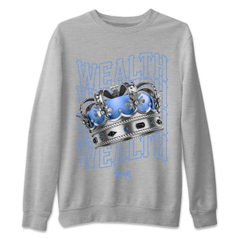 Jordan 5 UNC Jordan Shirts Wealth Sneaker Tees Air Jordan 5 UNC SNRT Sneaker Tees Unisex Shirts Heather Grey 2