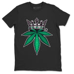 Jordan 1 Gorge Green Sneaker Match Tees Weed Crown Sneaker Tees Jordan 1 Gorge Green Sneaker Release Tees Unisex Shirts