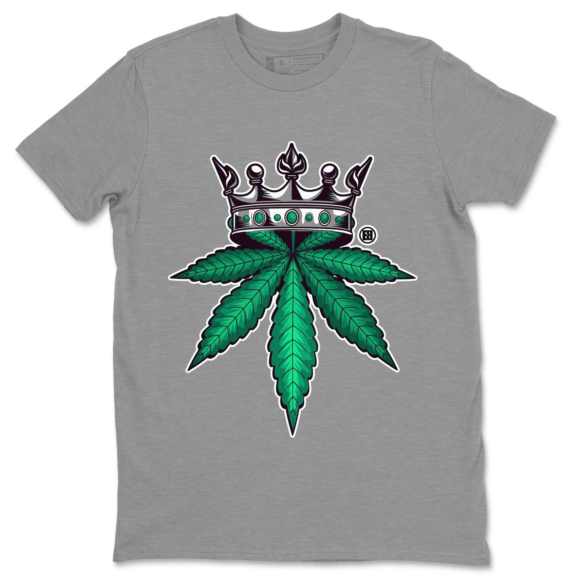 Jordan 1 Gorge Green Sneaker Match Tees Weed Crown Sneaker Tees Jordan 1 Gorge Green Sneaker Release Tees Unisex Shirts