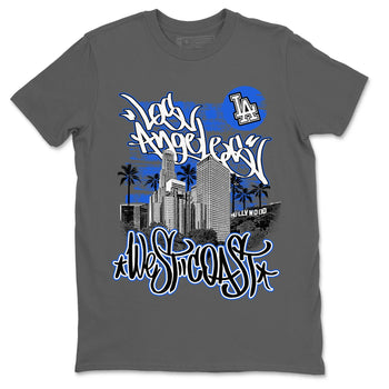 Jordan 1 True Blue Sneaker Match Tees West Coast Sneaker Tees Jordan 1 True Blue Sneaker Release Tees Unisex Shirts