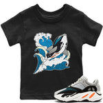 Yeezy 700 Wave Runner Sneaker Match Tees Whale Waves Sneaker Tees Yeezy 700 Wave Runner Sneaker Release Tees Kids Shirts