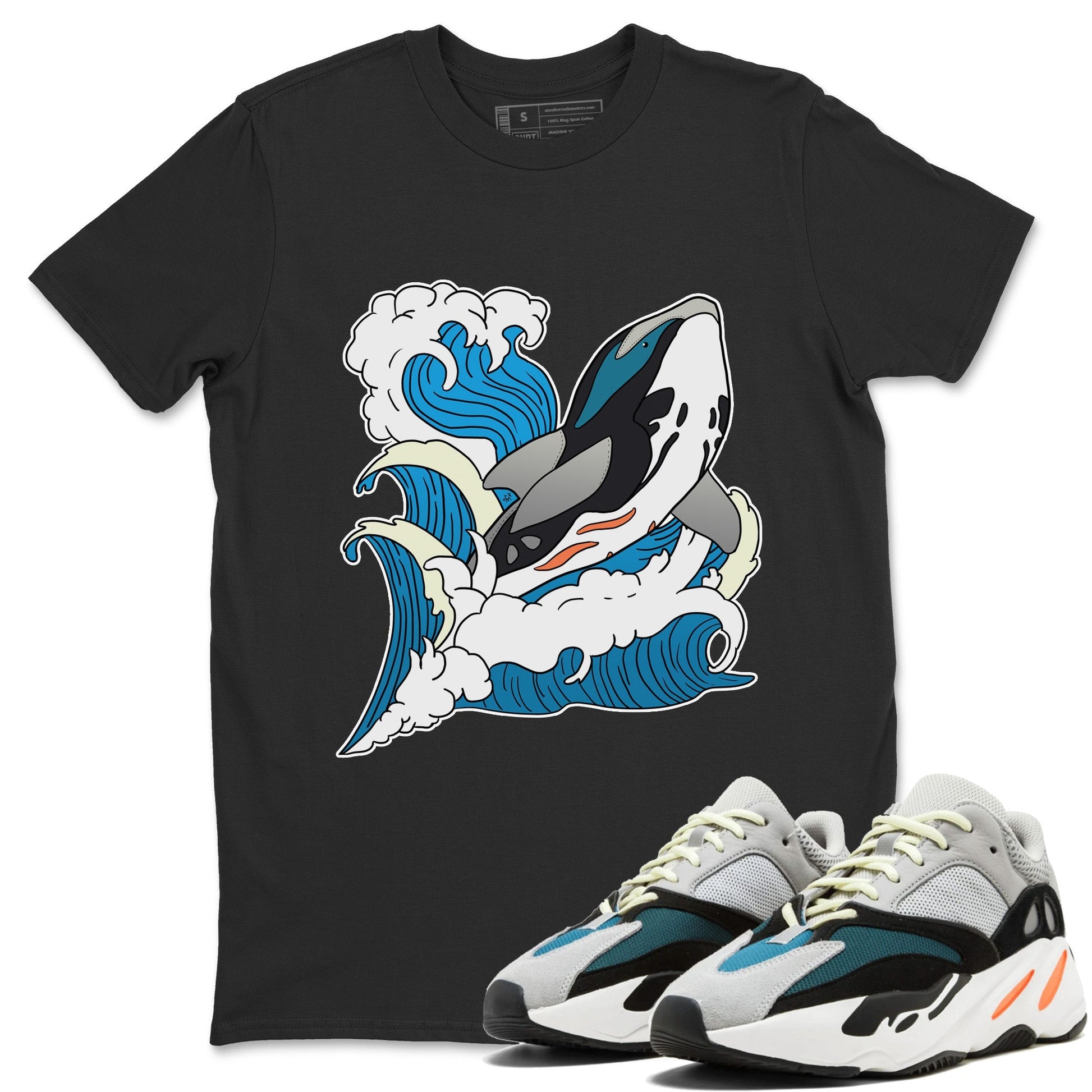 Yeezy 700 Wave Runner Sneaker Match Tees Whale Waves Sneaker Tees Yeezy 700 Wave Runner Sneaker Release Tees Unisex Shirts