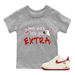 Air Force 1 Valentines Day Sneaker Match Tees Why Are You So Extra Sneaker Tees Air Force 1 Valentines Day Sneaker Release Tees Kids Shirts