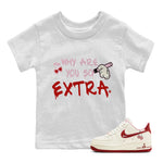 Air Force 1 Valentines Day Sneaker Match Tees Why Are You So Extra Sneaker Tees Air Force 1 Valentines Day Sneaker Release Tees Kids Shirts