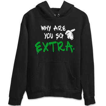 Air Jordan 1 Celtics Sneaker Match Tees Why Are You So Extra Sneaker Tees Air Jordan 1 Retro Celtics Sneaker Release Tees Unisex Shirts Black 2