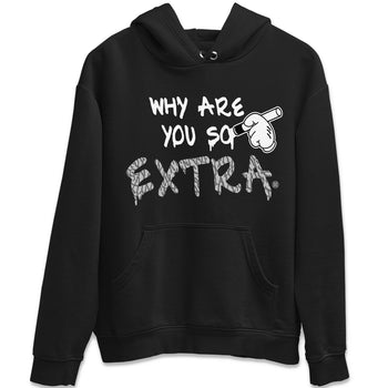 Jordan 1 White Cement Sneaker Match Tees Why Are You So Extra Sneaker Tees Jordan 1 White Cement Sneaker Release Tees Unisex Shirts