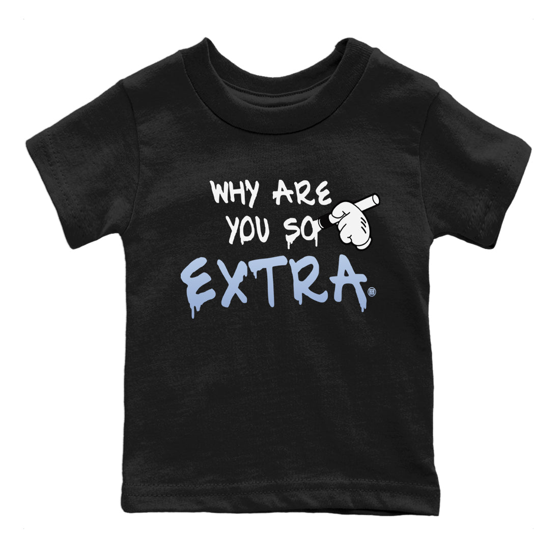 Air Jordan 11 White Cement Sneaker Match Tees Why Are You So Extra Sneaker Tees Jordan 11 Retro White Cement Sneaker Release Tees Kids Shirts Black 2