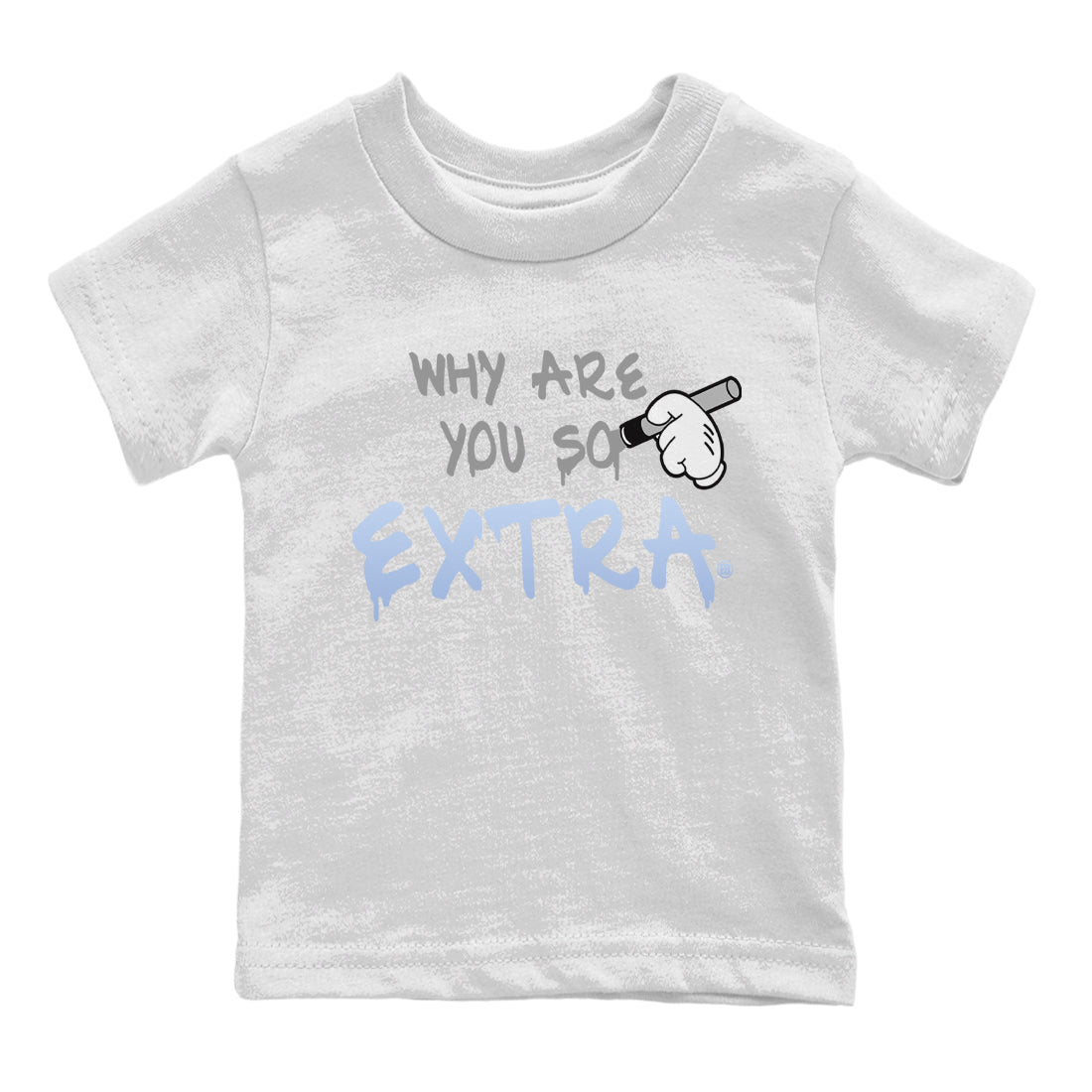 Air Jordan 11 White Cement Sneaker Match Tees Why Are You So Extra Sneaker Tees Jordan 11 Retro White Cement Sneaker Release Tees Kids Shirts White 2