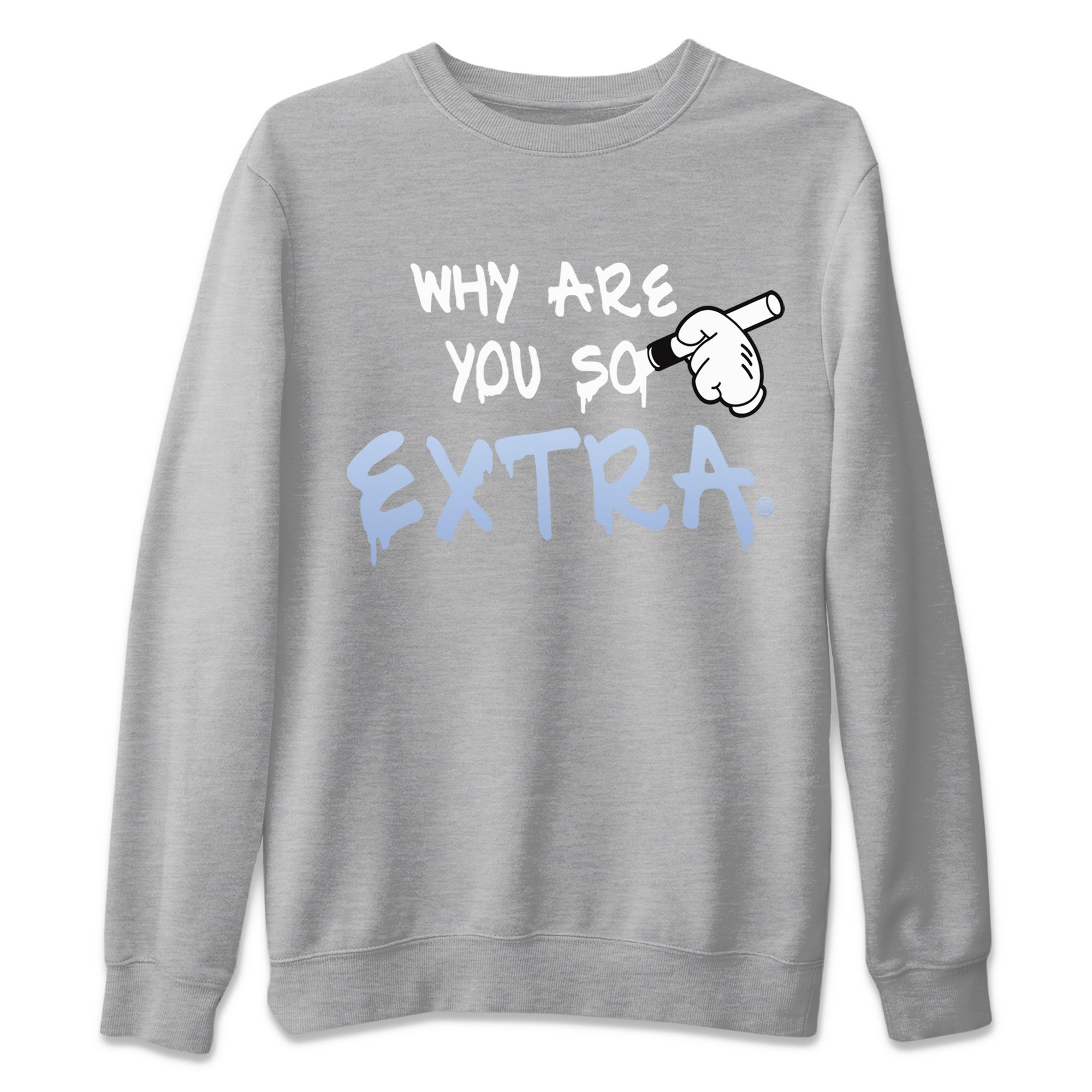Air Jordan 11 White Cement Sneaker Match Tees Why Are You So Extra Sneaker Tees Jordan 11 Retro White Cement Sneaker Release Tees Unisex Shirts Heather Grey 2