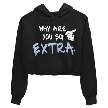Air Jordan 11 White Cement Sneaker Match Tees Why Are You So Extra Sneaker Tees Jordan 11 Retro White Cement Sneaker Release Tees Women's Shirts Black 2