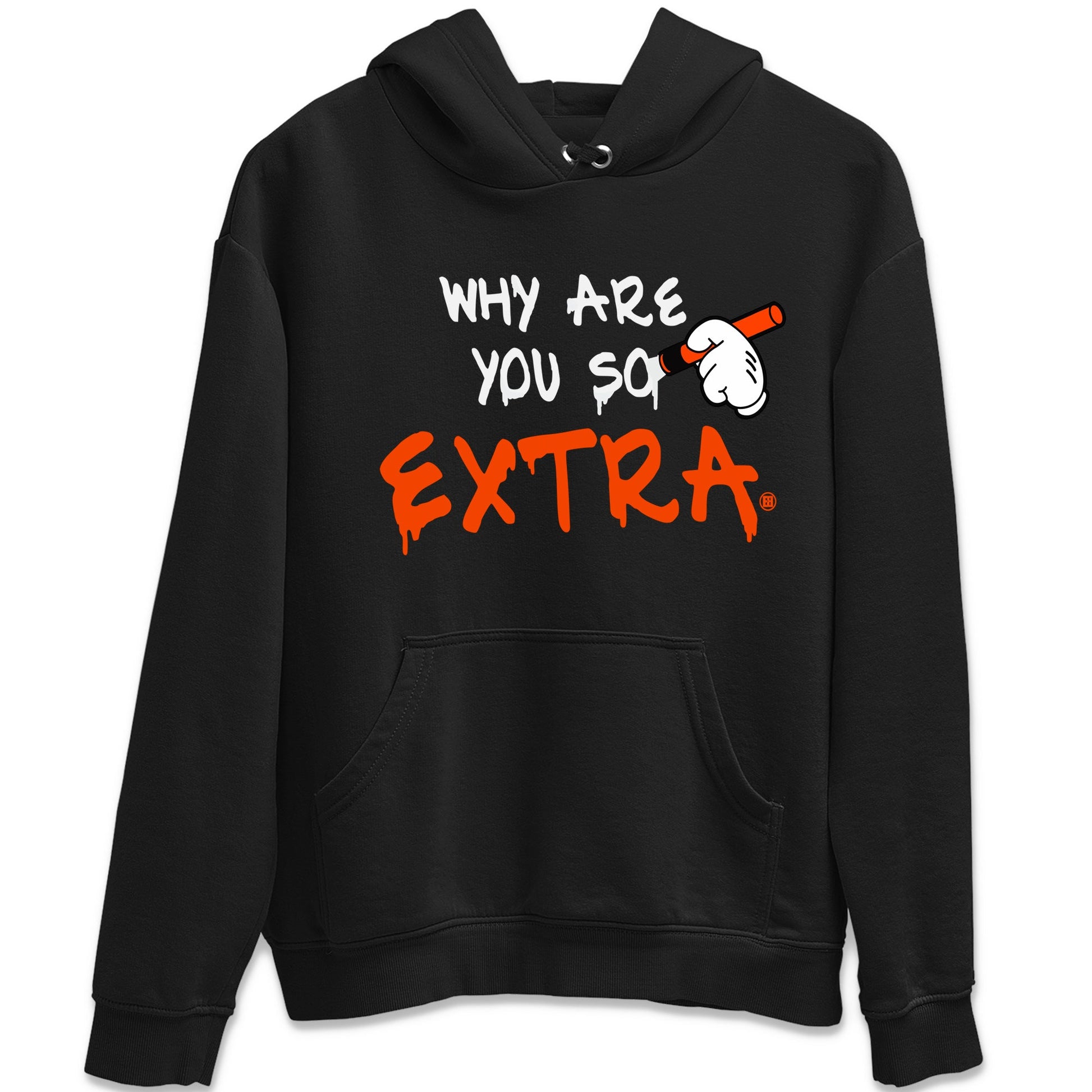 Air Jordan 12 Brilliant Orange Sneaker Match Tees Why Are You So Extra Sneaker Tees 12s Brilliant Orange T-Shirt Unisex Shirts Black 2