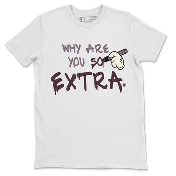 Jordan 4 A Ma Maniere Sneaker Match Tees Why Are You So Extra Sneaker Tees Jordan 4 A Ma Maniere Sneaker Release Tees Unisex Shirts
