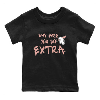 Dunks Low Rose Whisper shirt to match jordans Why Are You So Extra sneaker tees Dunk Rose Whisper SNRT Sneaker Release Tees Baby Toddler Black 2 T-Shirt